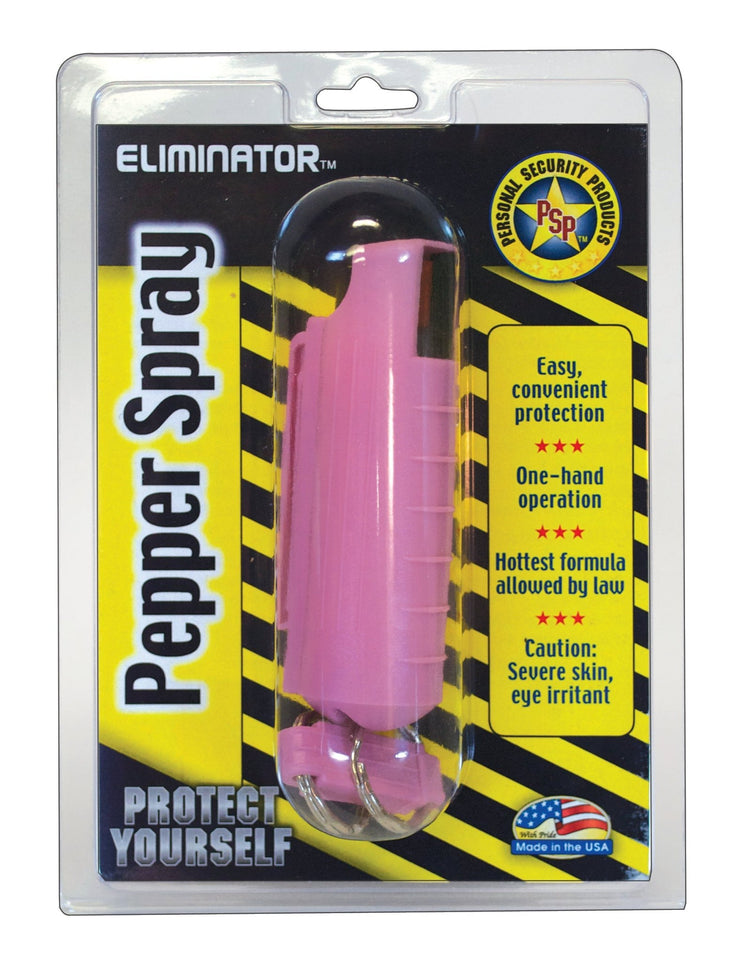 1/2 oz. Pepper Spray with Hard Case & Key Ring - Personal Security Products